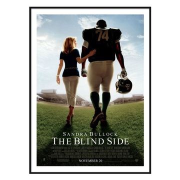 Плакат «Невидимая сторона: Большой Майк» Сандра Баллок