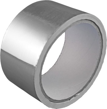 TAŚMA ALUMINIOWA SAMOPRZYLEPNA MAX 350°C 50mm / 10m KOMINEK DGP IZOLACJA
