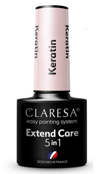 CLARESA BAZA KAUCZUKOWA KERATIN 5w1 MIX KOLORÓW