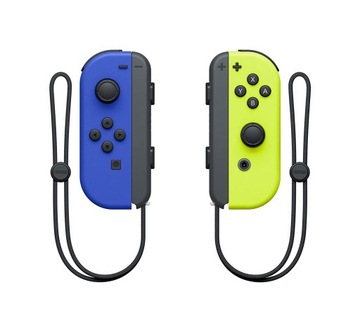 Nintendo Joy-Con Pair - niebieski i neon żółty (Switch)