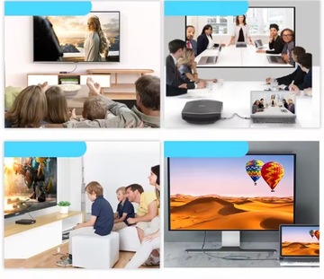 KABEL PRZEWÓD HDMI 1.4 FULL HD UHD 4K 3D TELEWIZOR POZŁACANY DŁUGI 7m