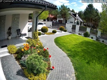 Zestaw MONITORINGU WiFi 4 KAMERY Obrotowe 5MP 5MPx AUDIO , CZARNY