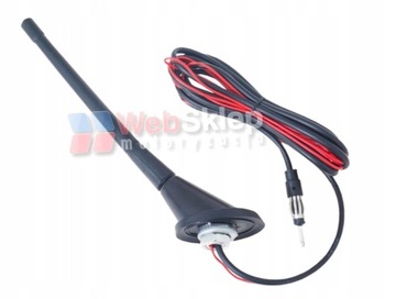 РЕЗИНОВАЯ АВТОМОБИЛЬНАЯ РАДИОАНТЕННА С УСИЛИТЕЛЕМ ДЛЯ FM-РАДИО БАТАНЫ