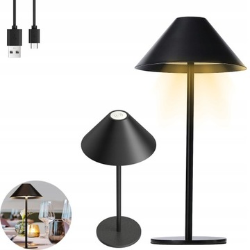 Lampka Stołowa Hotelowa LED Restauracja Dotykowa
