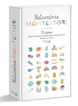 NATURALNIE MONTESSORI 35 zabaw książka API PAPI