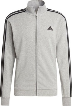 DRES MĘSKI ADIDAS BASIC 3-STRIPES FRENCH TERRY SZARO-CZARNY IC6748 r L