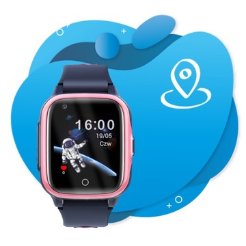 Smartwatch Zegarek CALMEAN Video 4G Aplikacje