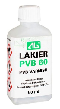 Lakier do płytek drukowanych PVB 60 50ml