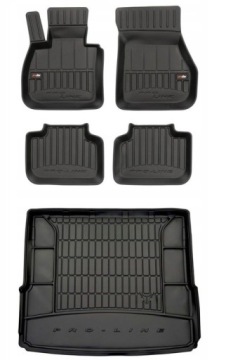 Set 3D Koberce a rohož do kufru Bmw X1 F48 2015-2022