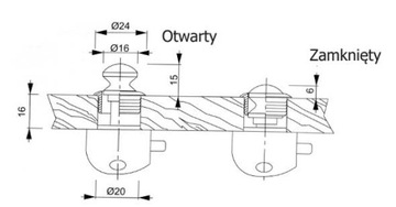 ПРЕСС-ЗАМОК 34Х47 ММ, САТИН