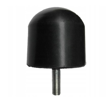 ODBÓJ ODBOJNIK GUMOWY WALCOWY ZE ŚRUBĄ M10 WYSOKOŚĆ 54MM DO PRZYCZEP