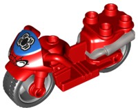 LEGO DUPLO dupmc3pb03 Motocykl Spider-Mana z 10876