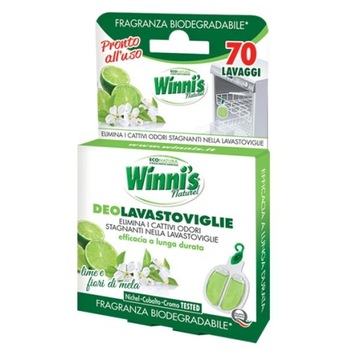 WINNIS ZAPACH ODŚWIEŻACZ ZMYWARKI limonka EKO 70