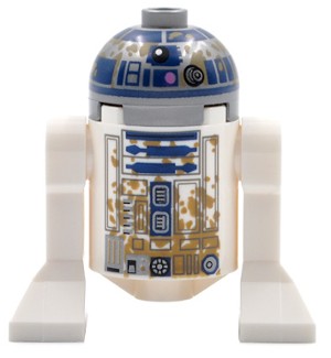 Minifigurka Astromech Droid, R2-D2, Dirt Stains STAR WARS sw0908