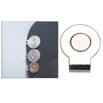 3 маркера для мяча для гольфа из цинкового сплава, зажим для женской шляпы для гольфа, крепежный инструмент