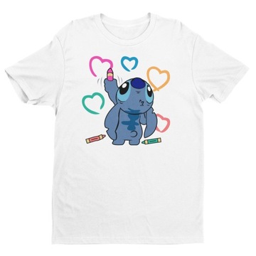 KOSZULKA DZIECIĘCA LILO STICH RÓŻNE KOLORY- 134 M