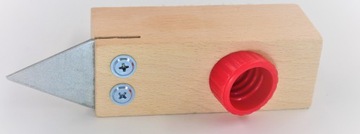 Щетка для брусчатки со скребком