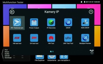 WIELOFUNKCYJNY TESTER CCTV CS-H8-70H