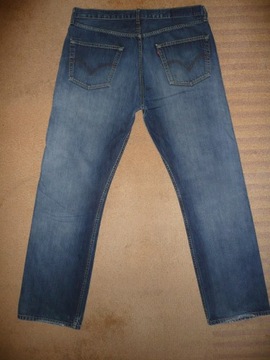 Spodnie dżinsy LEVIS 501 W38/L34=49/116cm jeansy