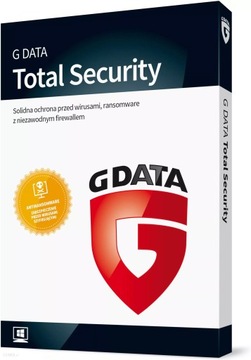 Антивирус G Data Total Security 2 ПК, 1 ГОД