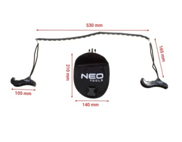 NEO РУЧНАЯ ЦЕПНАЯ ПИЛА ДЛЯ ДЕРЕВА 53см ВЫЖИВАНИЕ