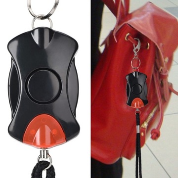 BRELOK OCHRONNY ALARM OSOBISTY 130dB ODSTRASZACZ