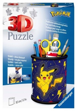 Puzzle 3D 54 Przybornik Pikachu