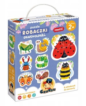 Puzzle. Robaczki czworaczki