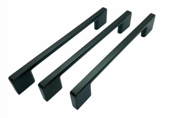 НОВАЯ МЕБЕЛЬНАЯ РУЧКА LUCCA 128ММ МАТОВЫЙ ЧЕРНЫЙ ТЕХНО