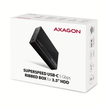 Внешний корпус для HDD 3,5' SATA3 алюминий USB3.2