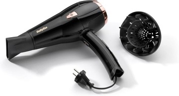Babyliss Cordkeeper Suszarka Do Włosów, Czarny/Złoty, 2000W