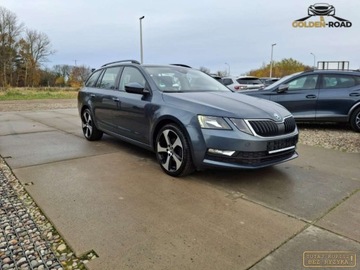 Skoda Octavia III Kombi Facelifting 1.6 TDI 115KM 2019 Skoda Octavia 1,6 TDI DSG navi alu kamera grz.fot elektryka oplacony 1.6, zdjęcie 3