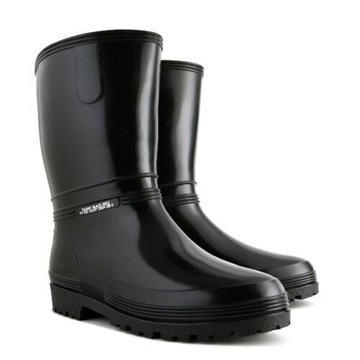 Kalosze gumowce ochronne Rainny Black rozmiar 39/40
