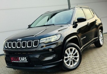 Jeep Compass II SUV Facelifting 1.3 GSE T4 130KM 2021 Jeep Compass LIFT 1,3 T4 Multi Led Virtual Tacho Skora Navi Kamera Reling, zdjęcie 15