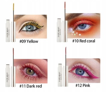 Color Mascara Wodoodporna zalotka do rzęs Długa