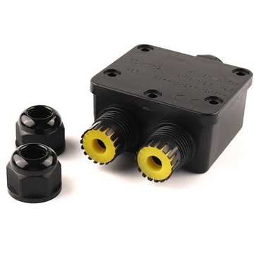 КОРОБКА Водонепроницаемый РАЗЪЕМ 3-контактный IP68 3x2,5 ТРОЙНИК Герметичный разъем