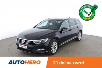 Volkswagen Passat B8 Variant 2.0 TDI BlueMotion SCR 190KM 2017 Volkswagen Passat GRATIS! Pakiet Serwisowy o