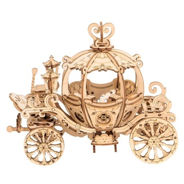 KARETA ROBOTIME PUZZLE 3D DREWNO KREATYWNE