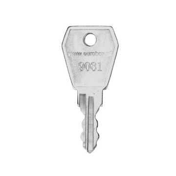 KLUCZ DO ZAMKA SKRZYNEK NA LISTY K9 9081 EURO-BOX