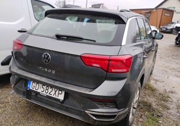 Volkswagen T-Roc I SUV 2.0 TSI 190KM 2021 Volkswagen T-Roc 2021r SALON POLSKA, 2.0 TSI 4x4. Uszkodzony. Poobijany., zdjęcie 3
