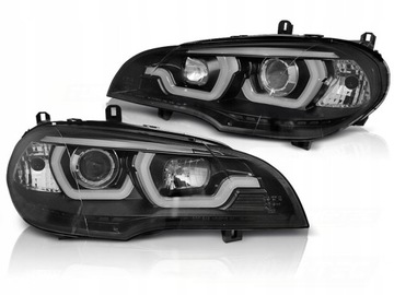 LAMPY BMW X5 E70 07-13 LED DO JAZDY DZIENNEJ 3D BL
