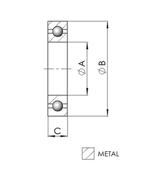 ПОДШИПНИК ВАЛА ПРИВОДНОГО ВАЛА FORD