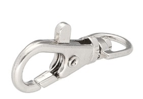 KARABIŃCZYK METALOWY 10 MM RYBKA BRELOK 4,9G 10SZT