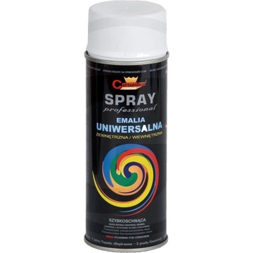 Farba spray RAL 9010 biały mat 400 ml