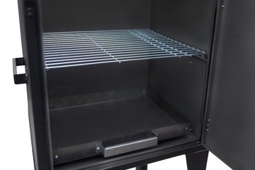 Металлическая садовая коптильня ПРЕМИУМ 55х50х185 см