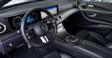 Mercedes Klasa E W214 Sedan 2.0 220d 197KM 2023 Mercedes-Benz Klasa E 4Matic AMG Line SalonPL Distonic CarPlay Android Aut, zdjęcie 9