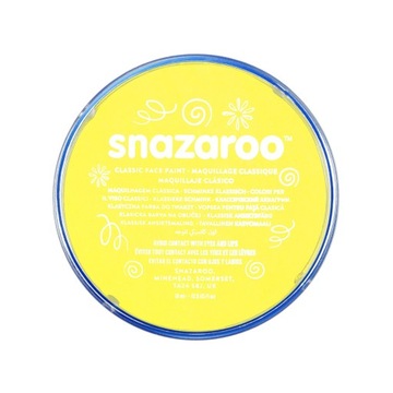 Farba do malowania twarzy - Snazaroo - Pale Yellow
