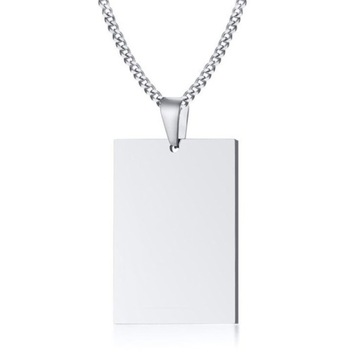 PROSTOKĄTNY NIEŚMIERTELNIK BLASZKA POŁYSK STAL