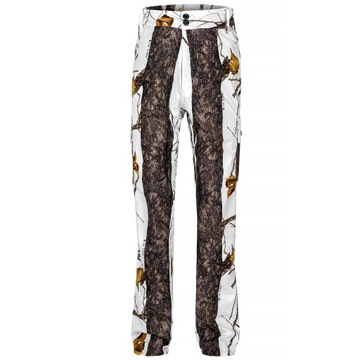 Охотничий костюм белый камуфляжный, тонкий, тихий, 2XL.