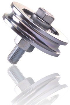 Rolka jezdna na linkę fi 58 linka: fi 10 mm M10